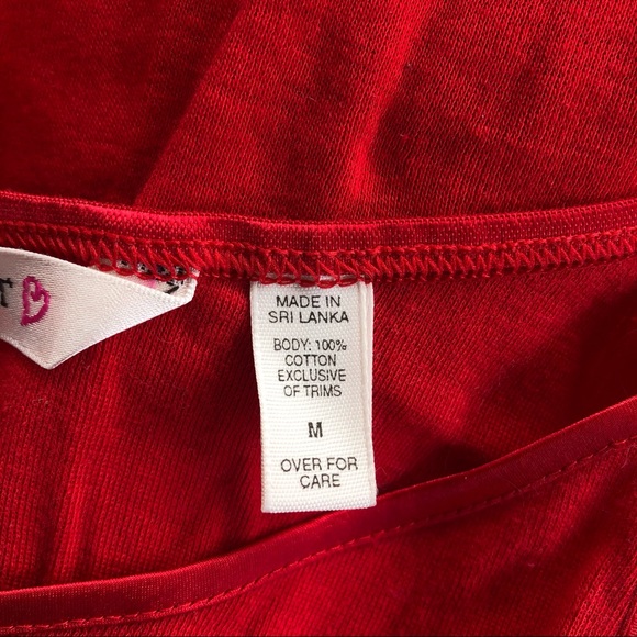 Victoria’s Secret Red Cami Tank Top - Picture 3 of 4